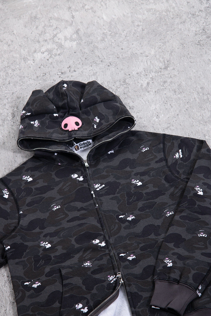 Bape 438 Collab Triple : Black Pink S-XL - Image 6
