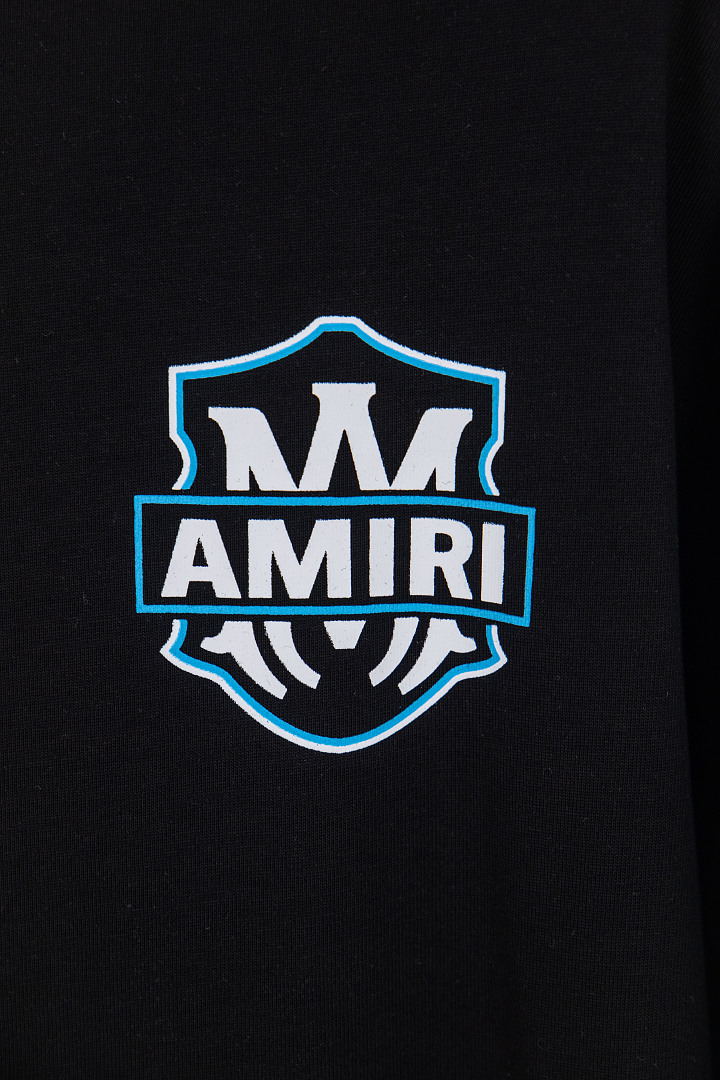 AMIRI 138 Wide Version Model Long Sleeve T Black White S M L XL 603# - Image 39