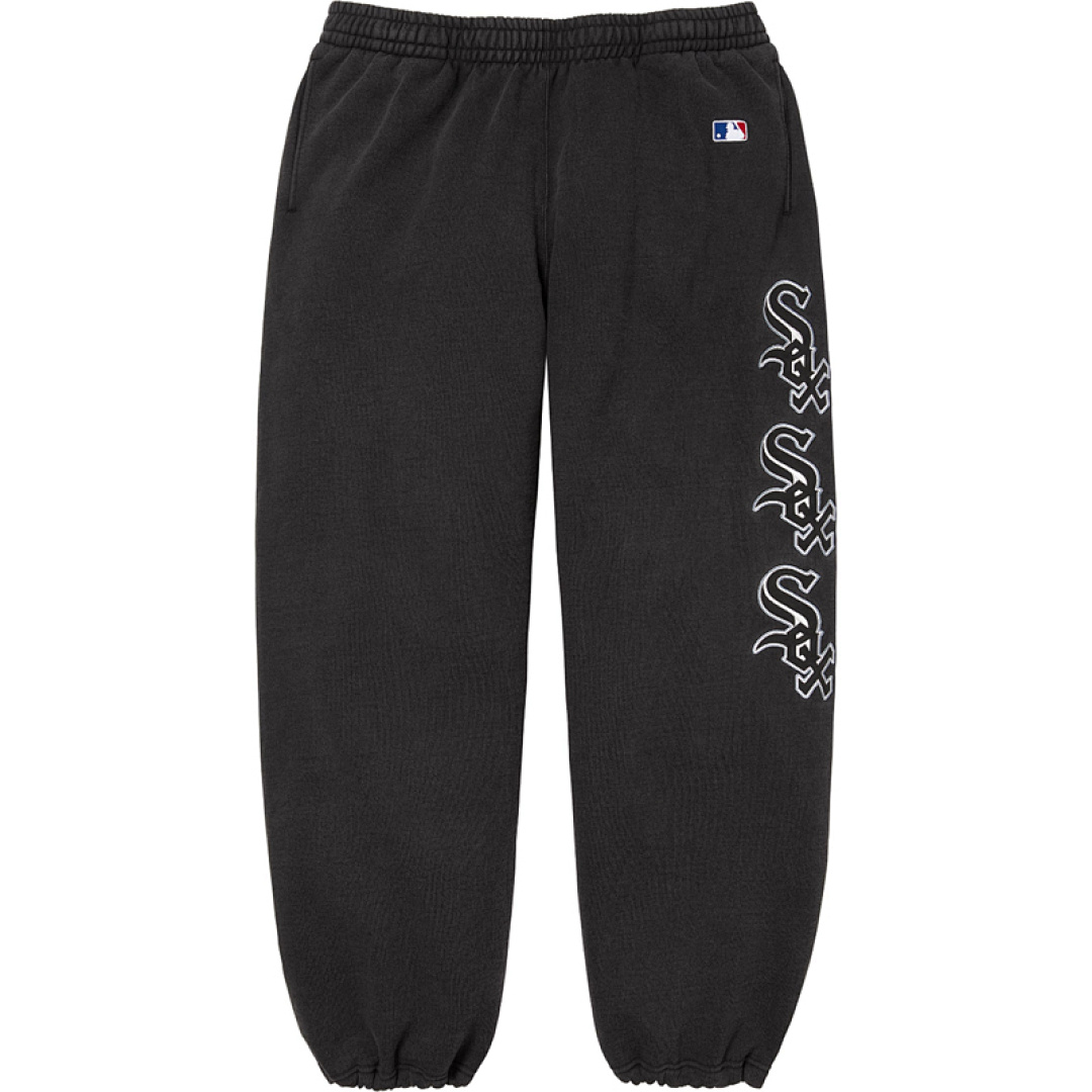 Supreme 258 CHICAGO WHITE SOX™ SWEATPANT Floral Grey Black S M L - Image 4