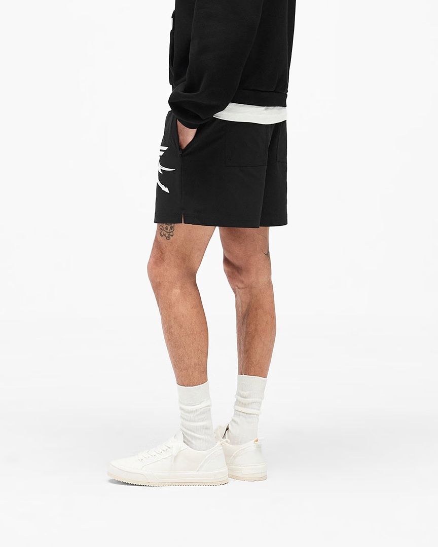 Represent 148 REP Print Short : Black S M L - Image 13