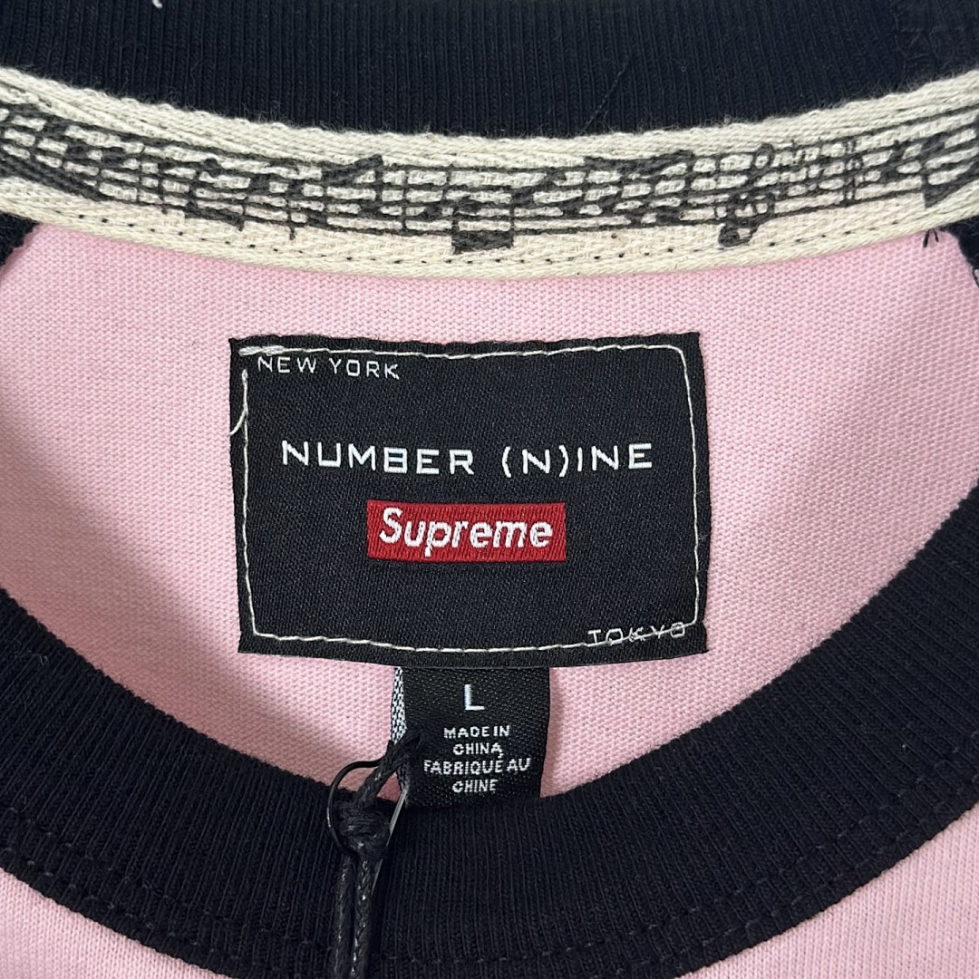 Supreme 218 Cream Long Sleeve NUMBER INE MICKEY RAGLAN L/S (N) - Image 19