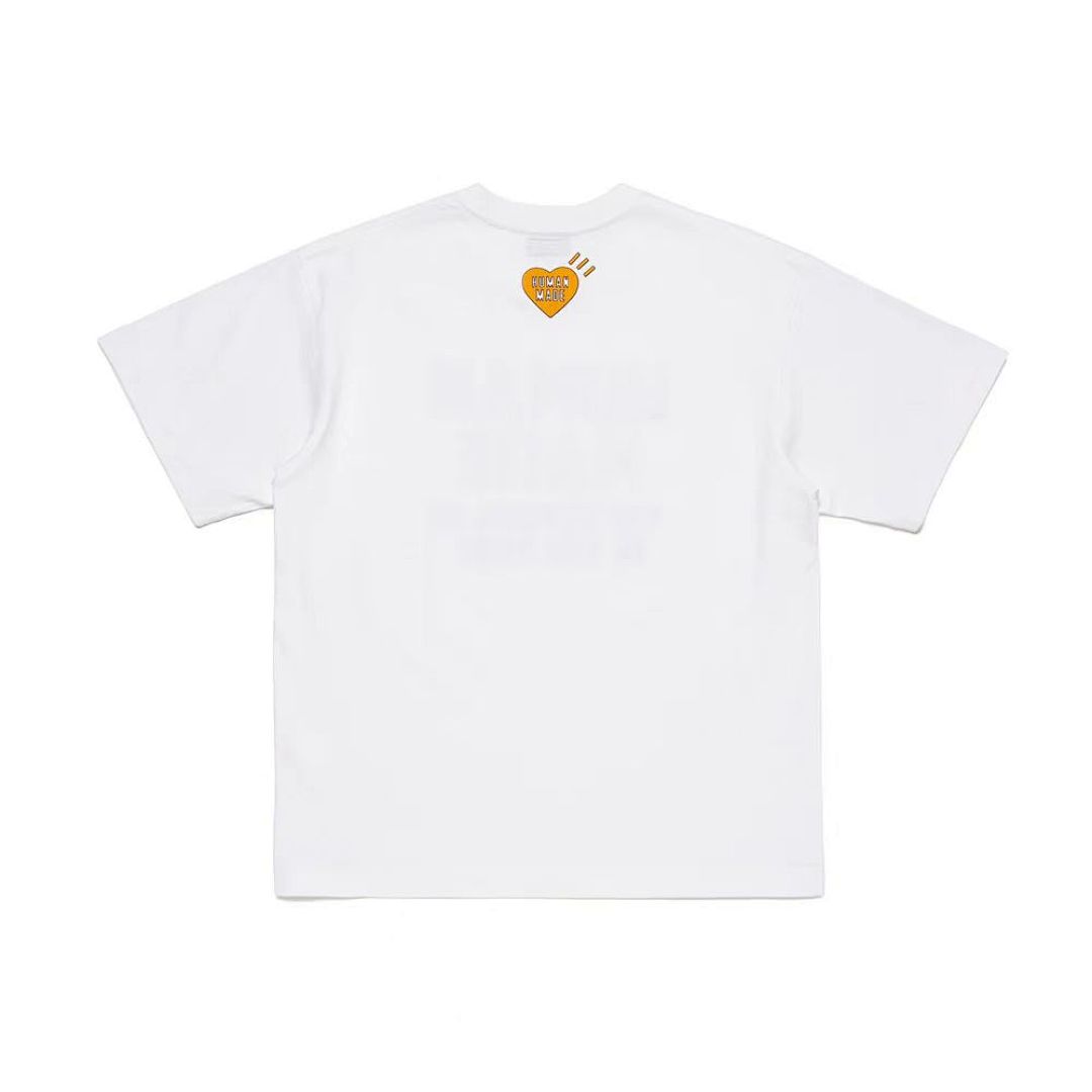 Human Made 118 HUMAN MADE SS25 Wind Print Wide Short Sleeve T : Black White S M L - Image 4