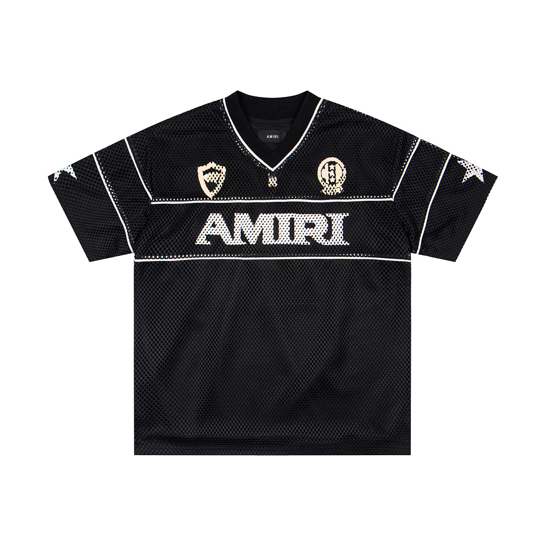AMIRI 148 Wide Version Model Short Sleeve T Black S M L XL 9932#