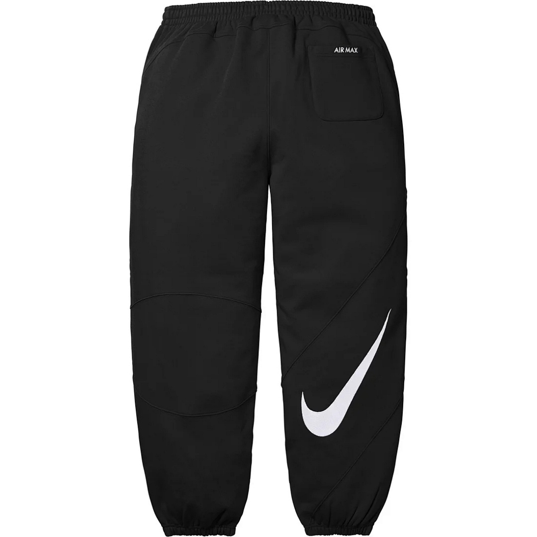 Supreme 368 SWEATPANT Embroidered LOGO Wide Black Grey Red S-XL - Image 7