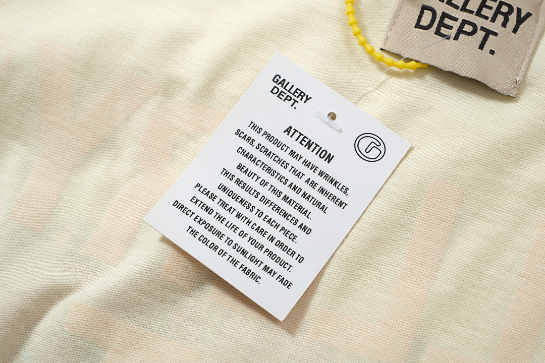 Off-White 108 Gallerydept. Ebay Tee Khaki Logo Print Short Sleeve T Off White S M L XL - Image 11