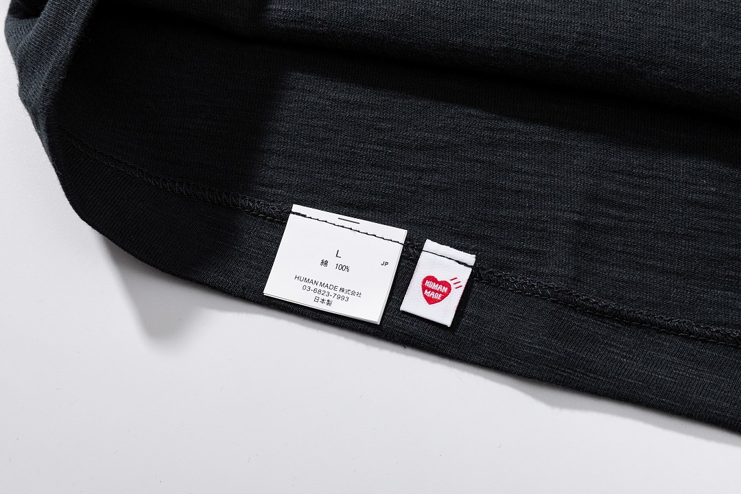 Human Made 138 HUMAN MADE GRAPHIC T-SHIRT 26SS Cotton Short Sleeve T : Black White S M L - Image 12