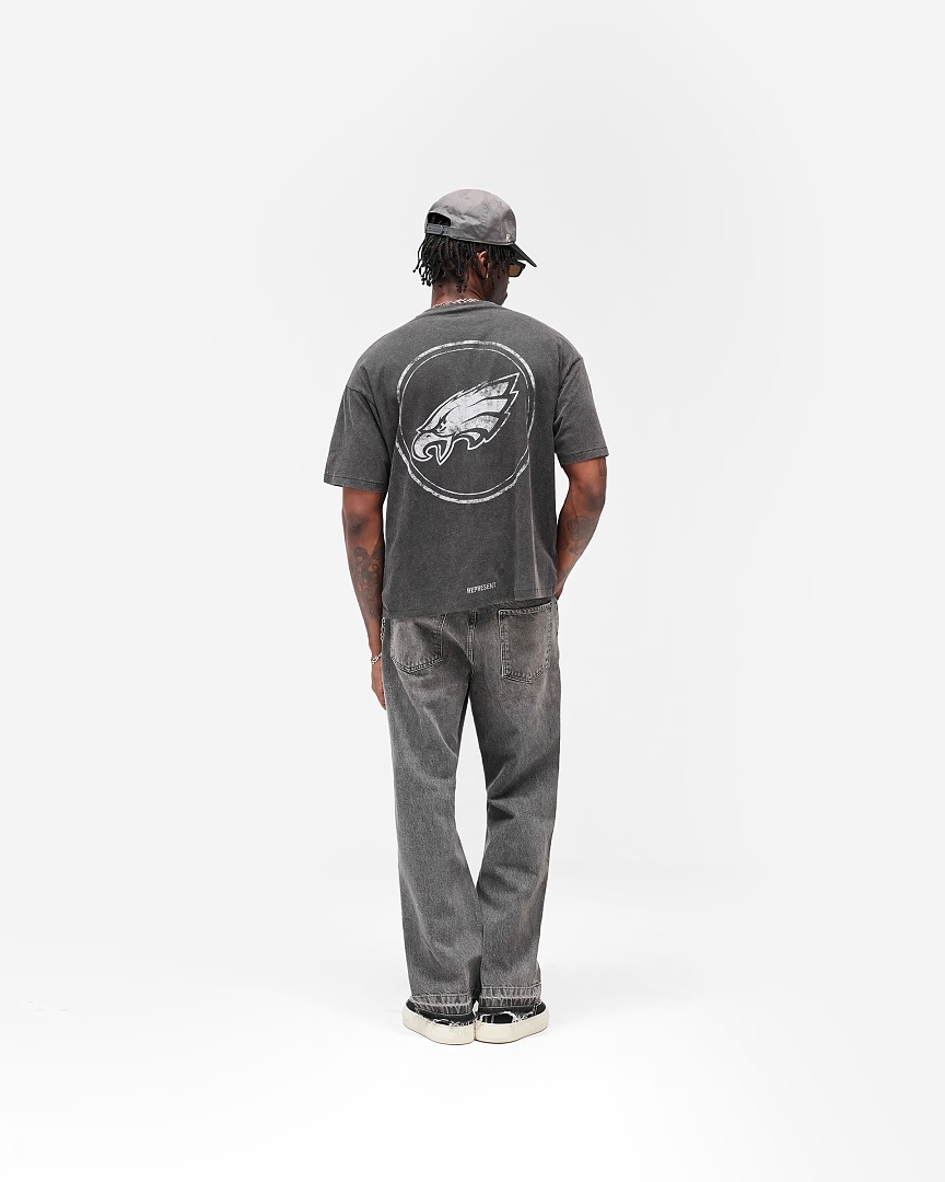 Represent 138 REPRESENT New High Mens Womens Top Water Wide Short Sleeve : S M L XL (Black) - Image 12