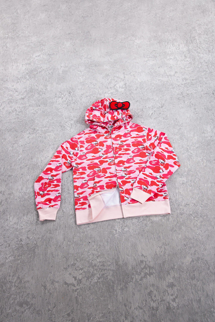 Bape 438 Collab Triple : Black Pink S-XL - Image 9