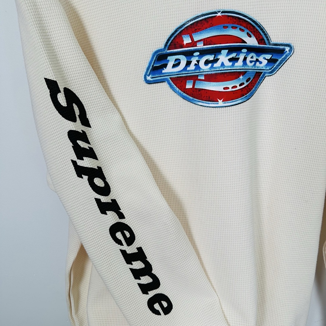 Off-White 228 DK Long Sleeve T X DICKIES Collab FW25 THERMAL L/S TEE Black Off White S - Image 17