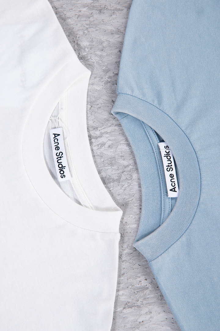 Acne Studios 158 AC 1996 Long Sleeve : White Light Blue S-XL 3385 Small - Image 16