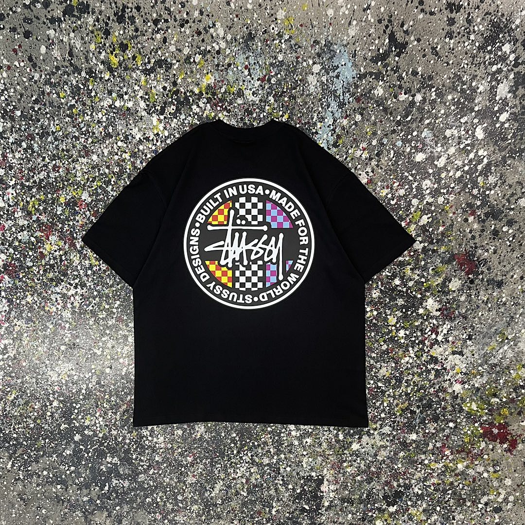 Stussy 108 Stu Short Sleeve T : Black White Grey Pink S Ｍ L XL XXL - Image 4