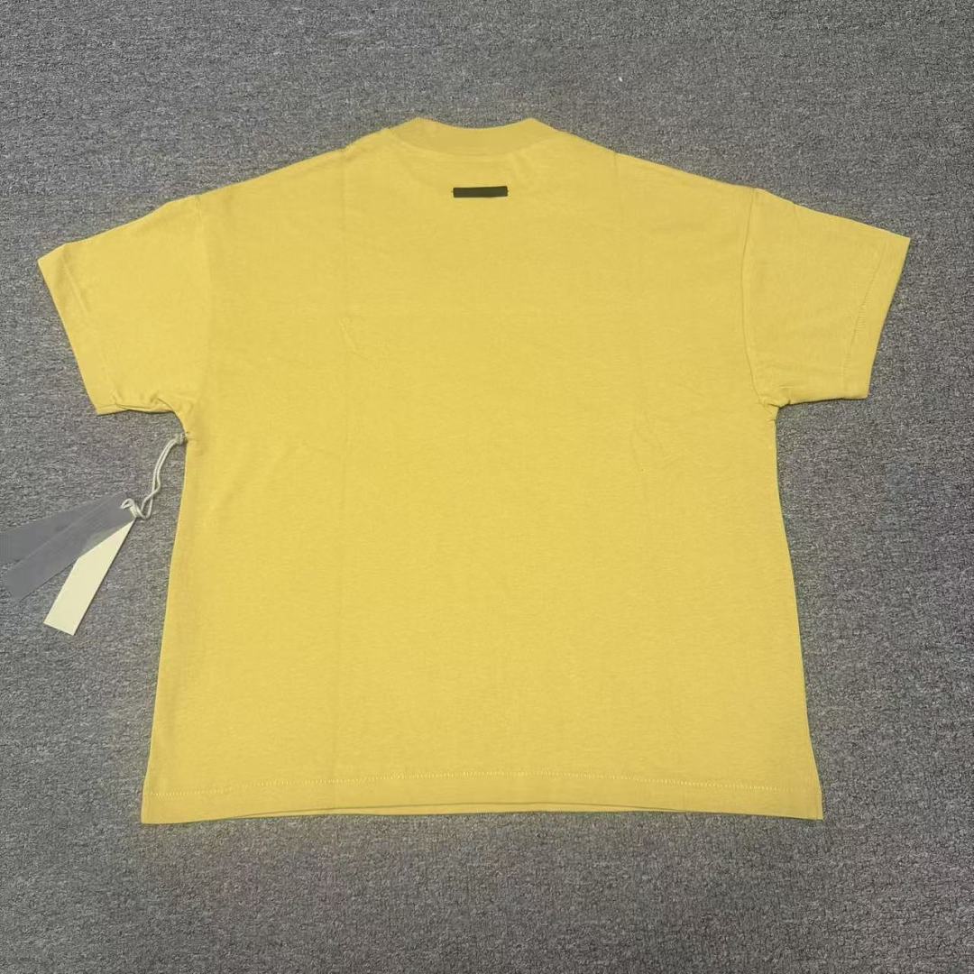 Essentials 148 ESS 24FW Print Short Sleeve T 380G : Gold Black Light Red Purple :XS-XL - Image 22
