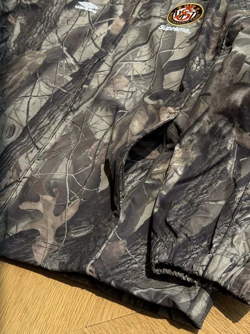 Balenciaga 438 SS26 WEEK1 Cotton Ripstop Track Jacket Black Off White Camo Purple S~XL - Image 21
