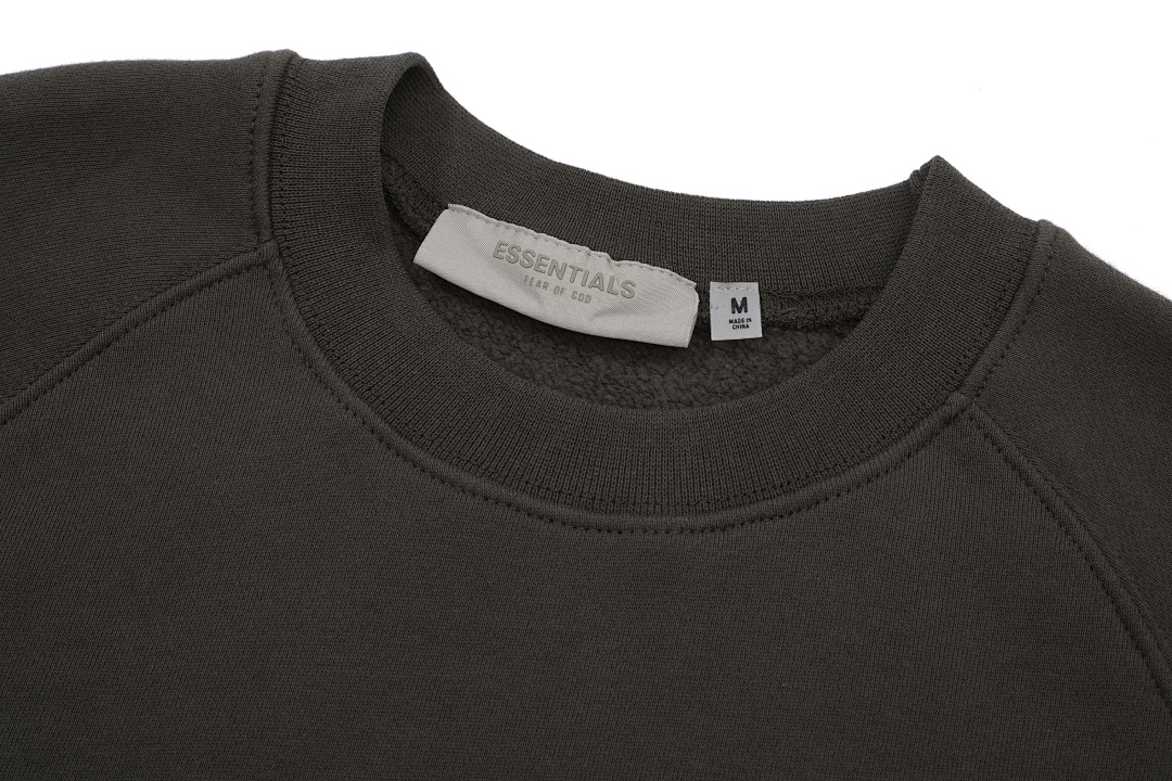 Essentials 98 ESS LOGO Sleeve Collar Purple Mist Blue Brown Black Big White Yellow Sand S-XL 6204# - Image 21