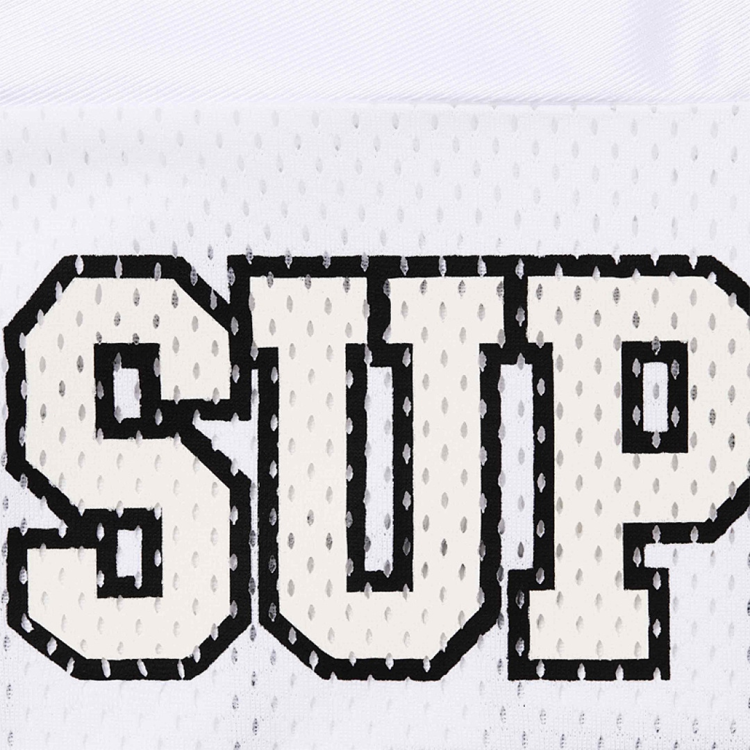 Supreme 238 FW25 BONES JERSEY Top Print Short Sleeve T Black White S M L - Image 8