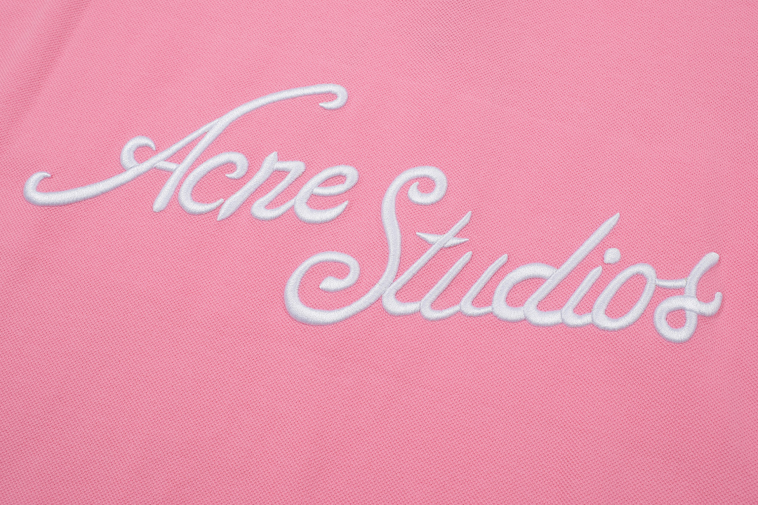 Acne Studios 128 AC LOGO Floral Short Sleeve T Pink White Grey Blue S-XL 8065# - Image 22