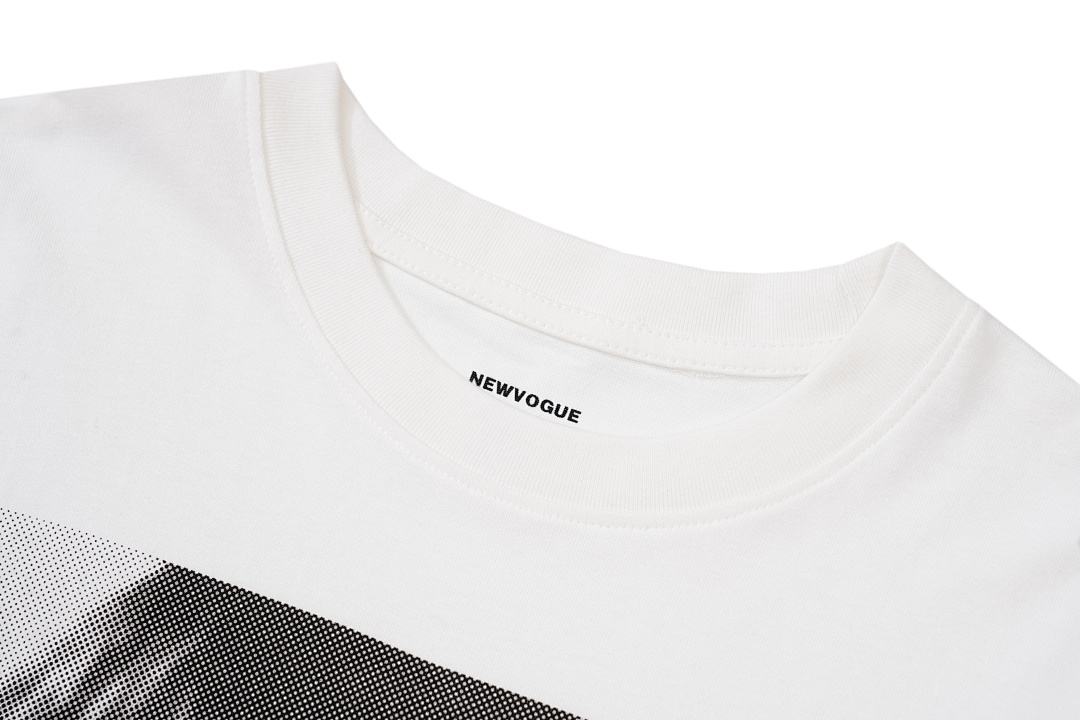 On Running 108 New Vogue × MM6 Maison Margiela Patch LOGO Print Short Sleeve Black White 1 2 3 3900# - Image 14