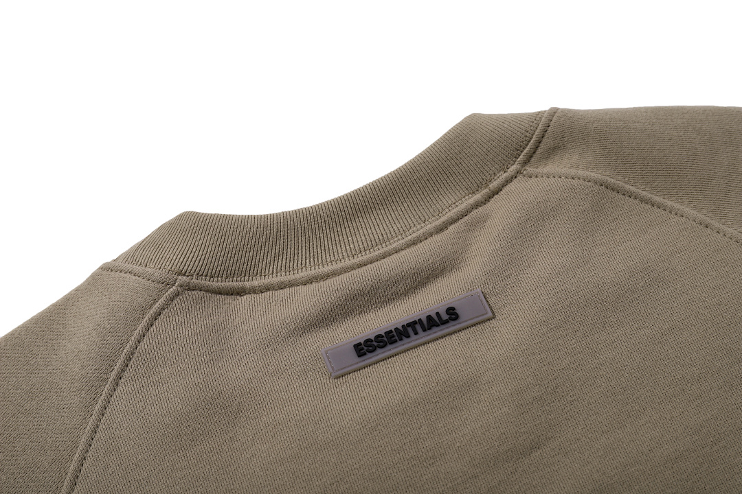 Essentials 98 FEAR OF GOD ESSENTIALS FOG Sleeve LOGO Collar White Blue Light Black Apricot High Grey Camel S-XL 6675# - Image 78