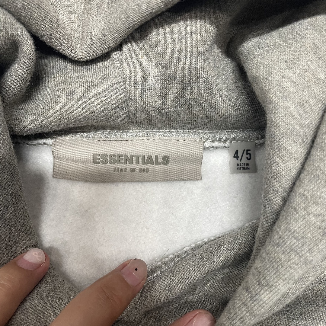 Essentials 188 Kids Ess 22 Velvet : Black Dark Oatmeal Light 4/5 6/7 8 10 12 14/16 - Image 32