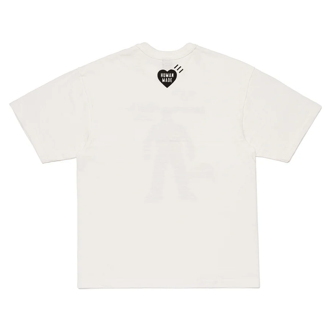 Human Made 118 HUMAN MADE X I KNOW NIGO TOO GRAPHIC Print Collar Cotton Short Sleeve T : Black White S M L - Image 5