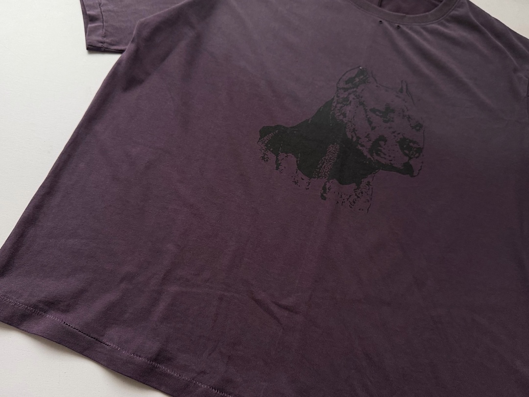 Enfants Riches Deprimes 138 Enfants Riches Deprimes “NA ” Washed Short Sleeve : S M L XL (Purple Coffee) - Image 9