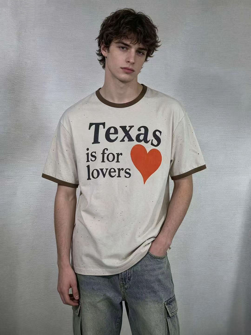 Unbranded 128 SECND SLF Texas Red Washed Short Sleeve T : S M L - Image 12