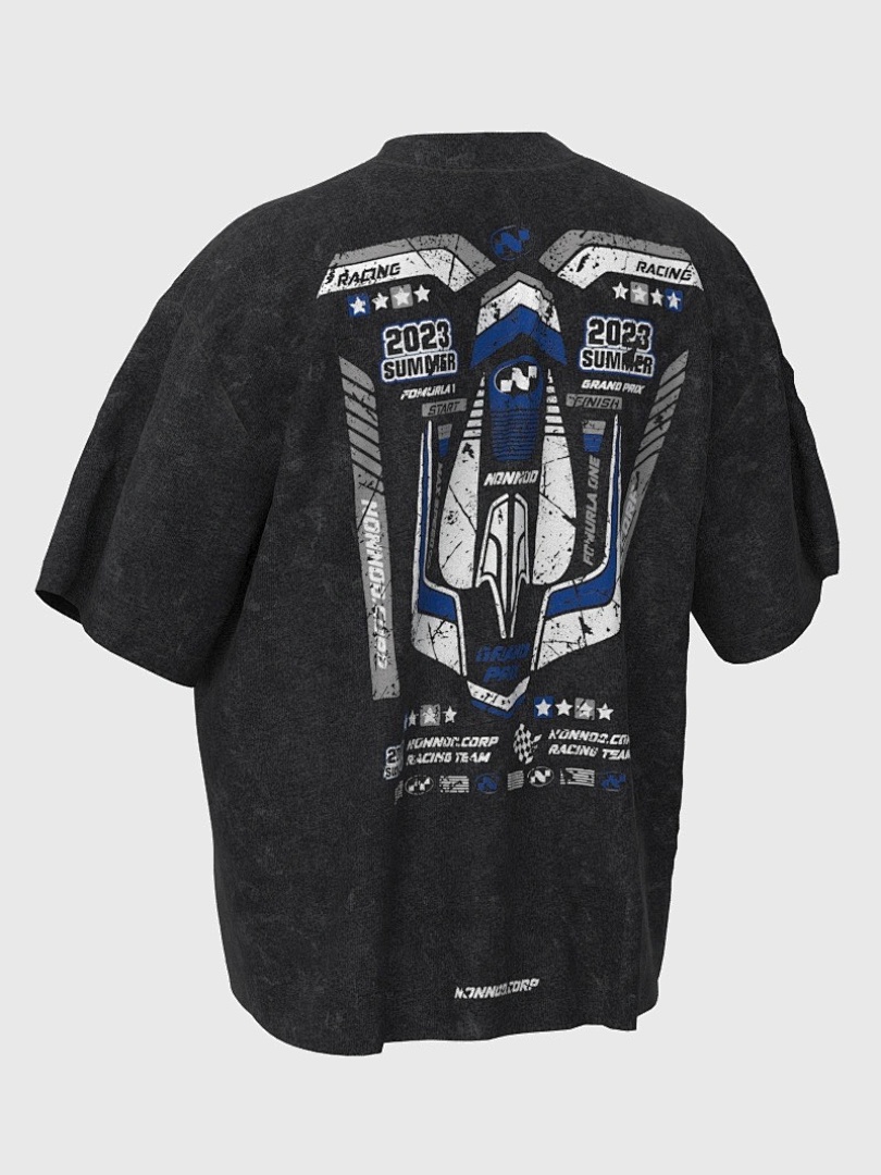 On Running 128 NONNOD Print Short Sleeve T Black 1 2 3 3437# - Image 28
