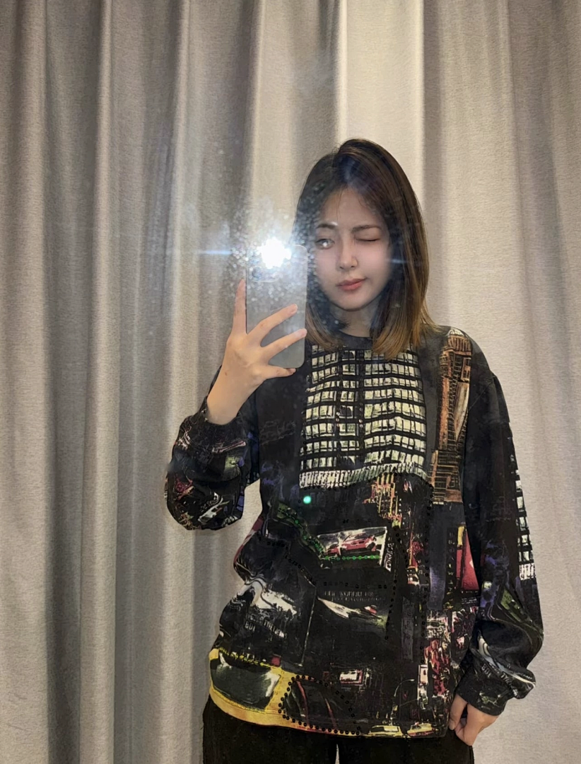 Supreme 298 SS25 SKYLINE SEQUIN L/S TOP Sky Stitching Long Sleeve Black Blue S-XL - Image 44