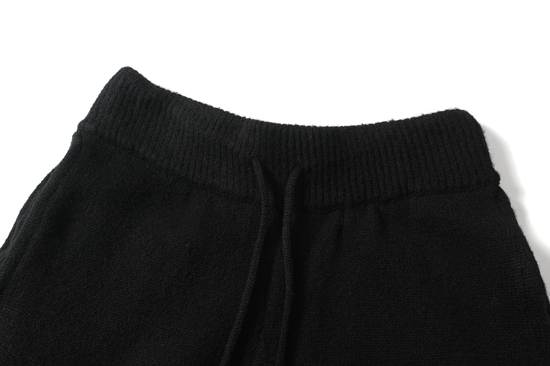 Christian Louboutin 218 THECOUTURECLUB Small Logo Floral Fleece Stitching Long Light Grey Black S-XL T8902# - Image 5