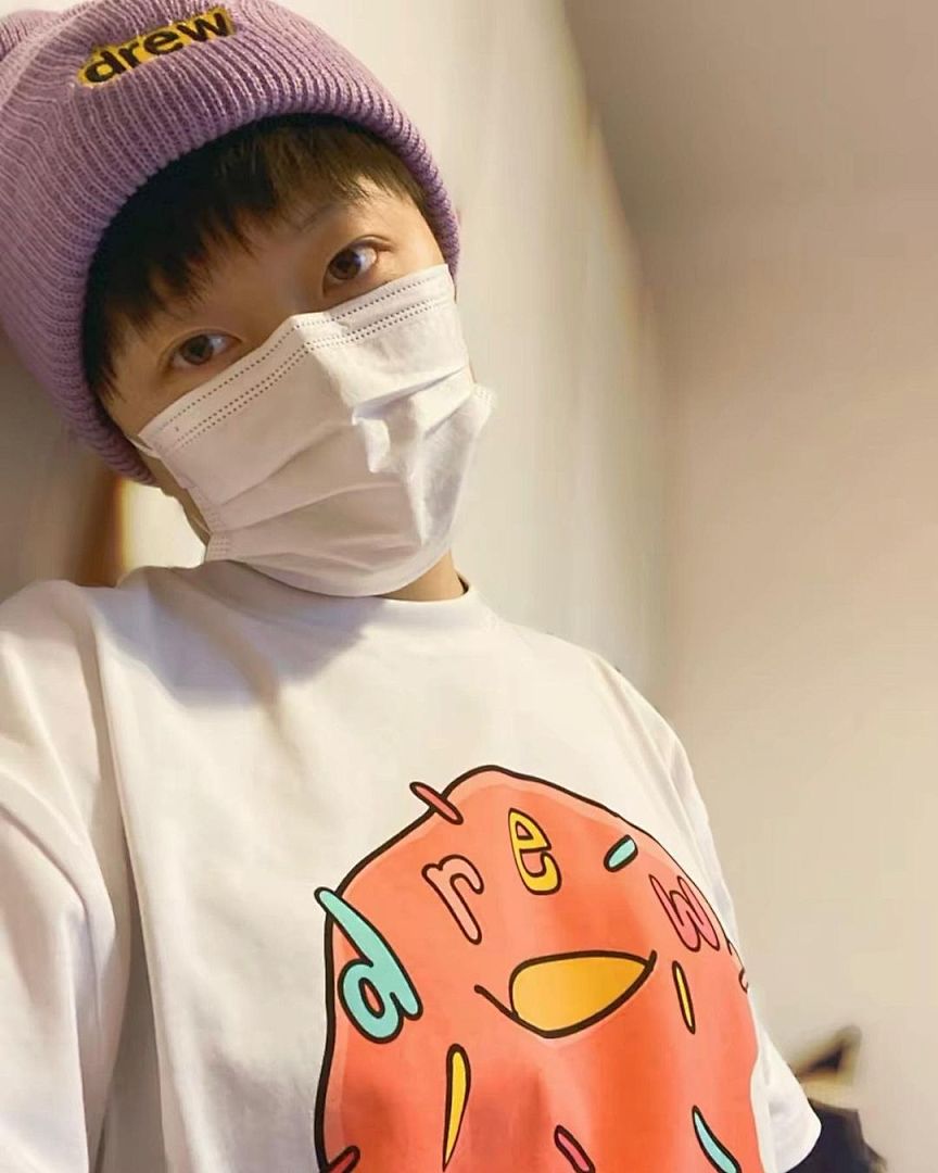 Drew House 98 DREW HOUSE DONUT Ss TEE Print Collar Short Sleeve T White S M L - Image 17