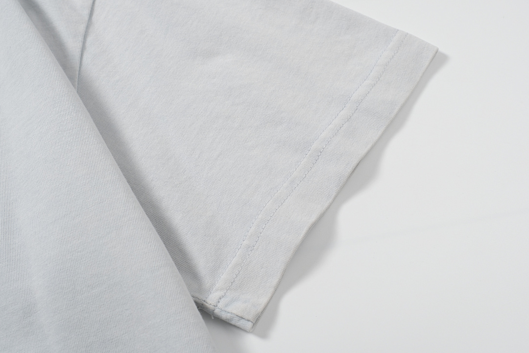 Acne Studios 108 AC Small Label LOGO Short Sleeve T Blue Black Yellow Water Purple S-XL 8040# - Image 57