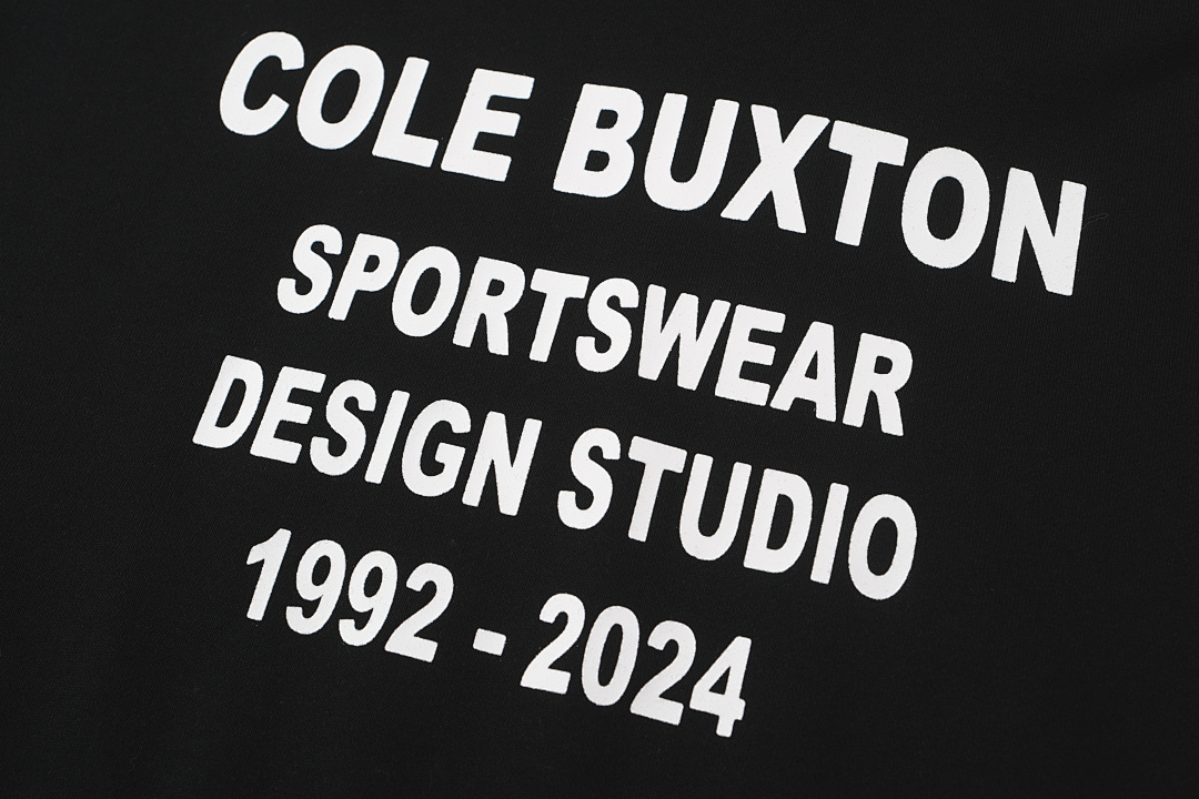 On Running 218 Cole Buxton Label Logo Print Black Floral Grey S-XL C7036# - Image 6