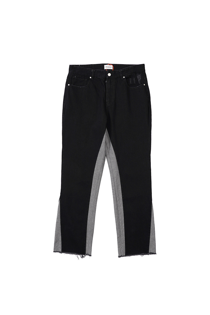 Unbranded 248 ASK ASKYURSELF Black Patchwork S-XL 4085# - Image 3
