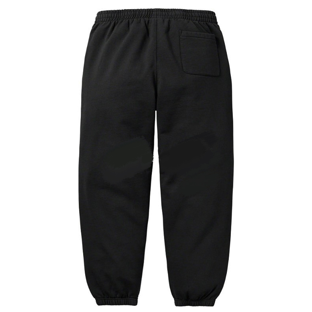 Supreme 238 23 SATIN APPLIQUÉ SWEATPANT Big LOGO Black Light Floral Grey S M L XL A311# - Image 4
