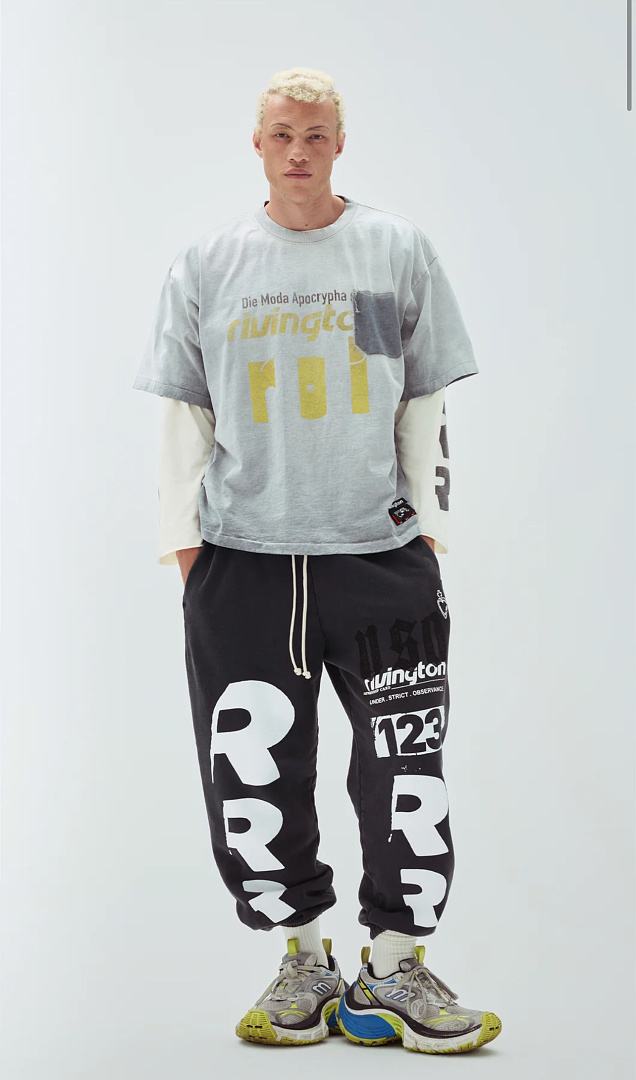 Unbranded 138 RIVINGTON Roi Rebis Die Moda CVA Tee Fire Mountain Grey T S M L - Image 13