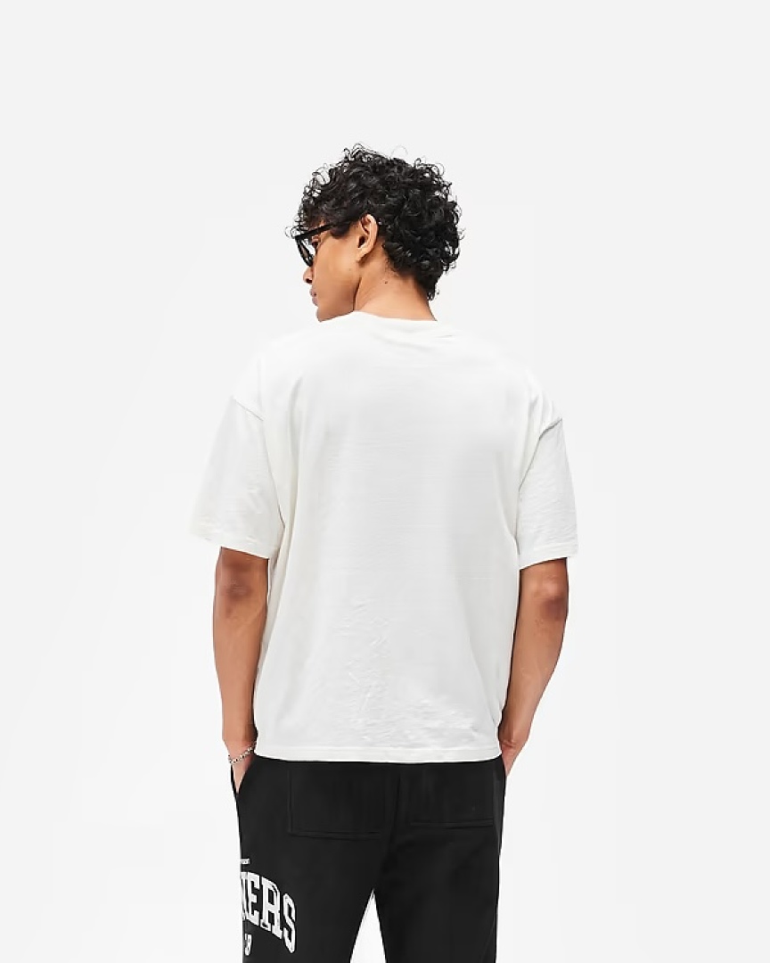 Off-White 128 REPRESENT New High Mens Womens Top Wide Short Sleeve T : S M L XL Washed Blue Off (White) - Image 47