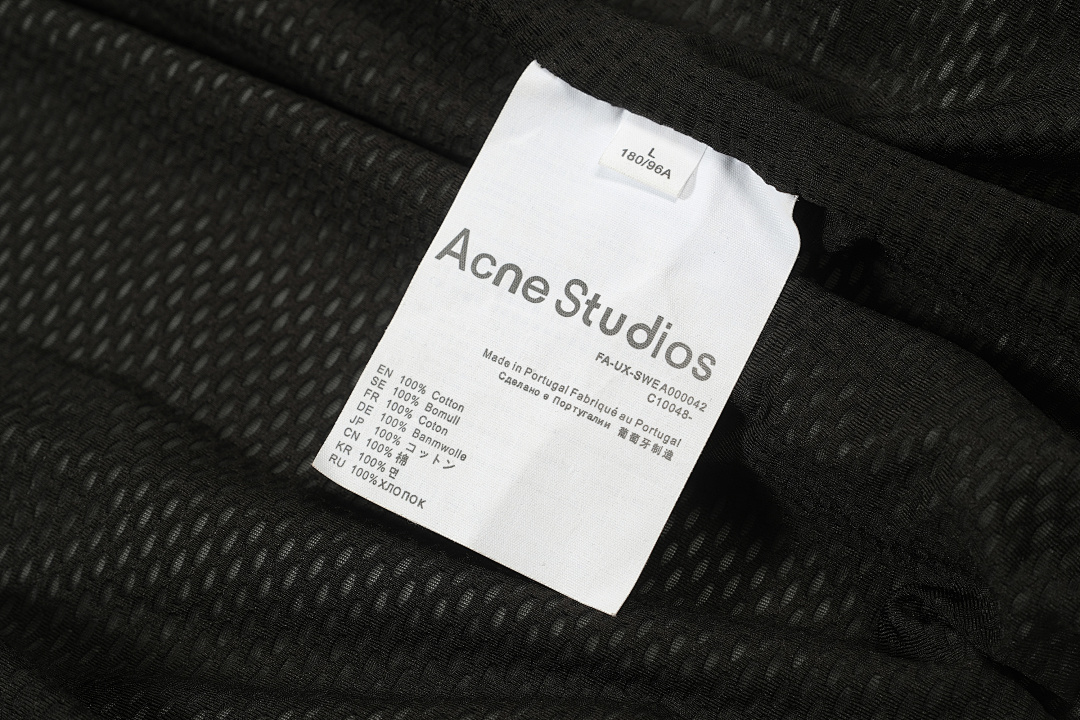 Acne Studios 288 AC Wind Black White Green S-XL 9006# - Image 52