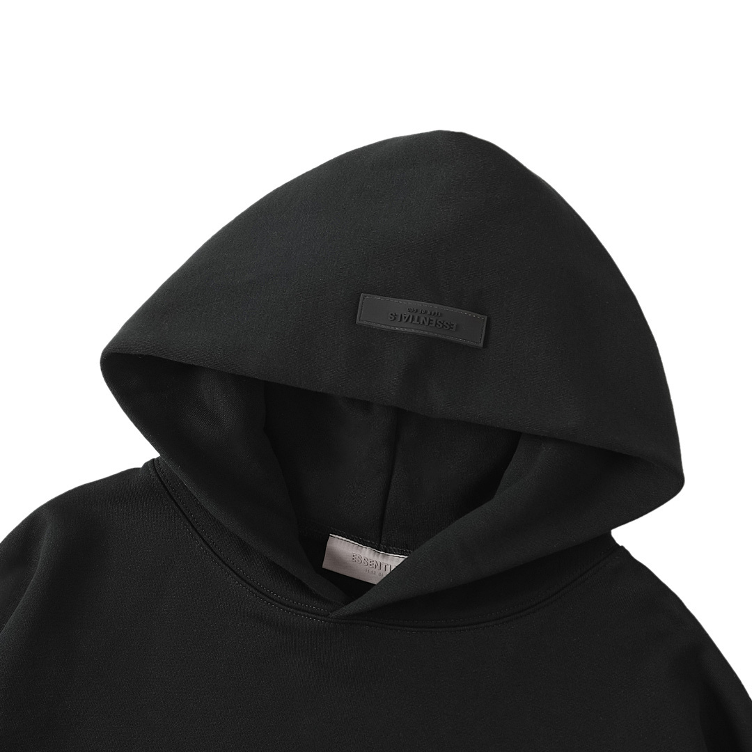 Essentials 218 ESS Stitching Velvet Print : Black /Stretch Limo Dark Oatmeal /Dark Light /Light XS-XL - Image 7