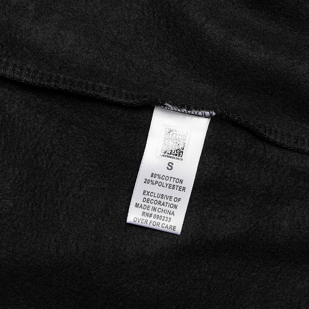 Essentials 218 ESS Sleeve LOGO Black /Black Grey /Charcoal S-XL 6692# - Image 44