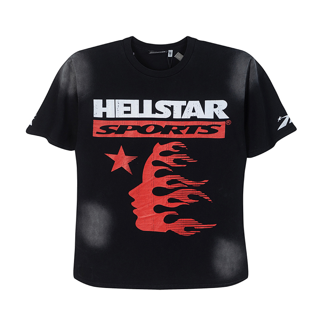 Hellstar 128 Hellstar Studios Family Tee Water Solid Cotton Short Sleeve T Black S-M-L-XL