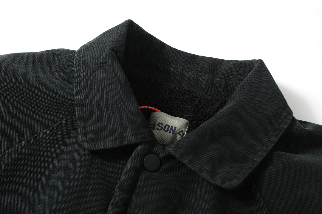 Unbranded 398 YZ S4 Washed Velvet Water Black S-XL 3399# - Image 4