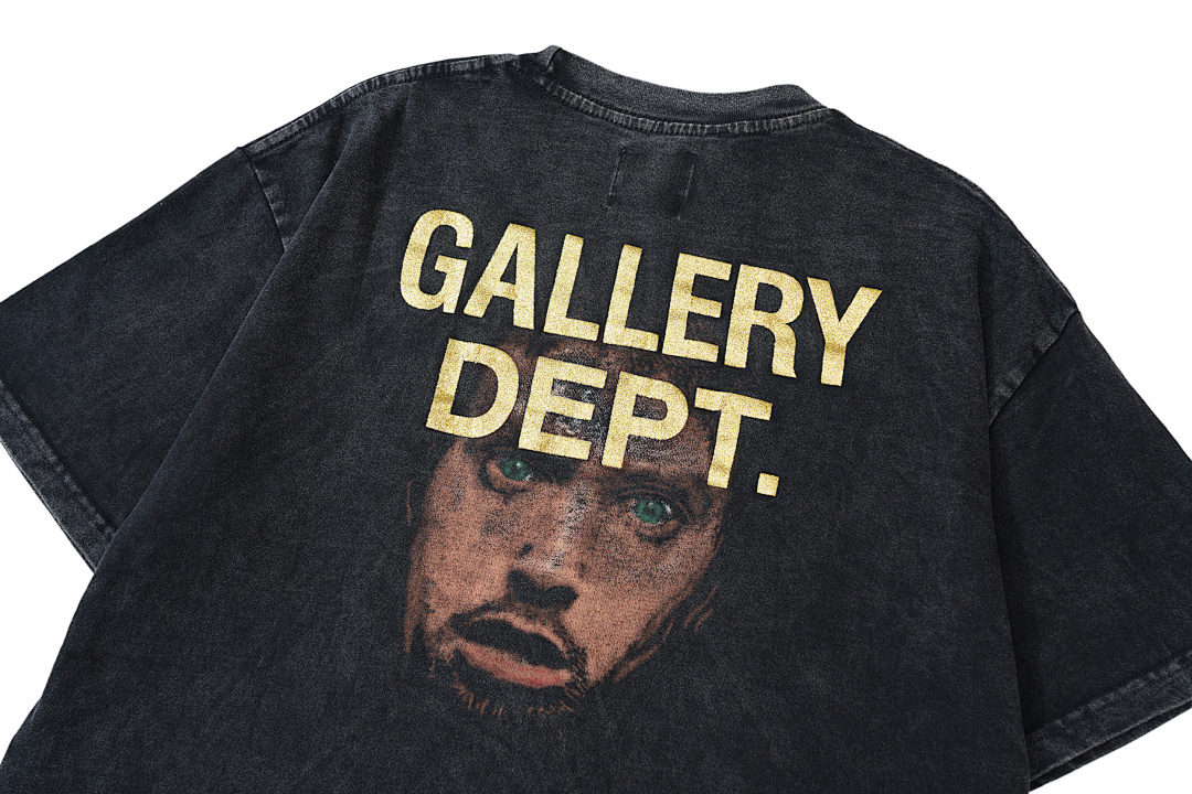 Gallery Dept 108 GALLERY DEPT. Print Short Sleeve T Black S-XL 3740# - Image 9