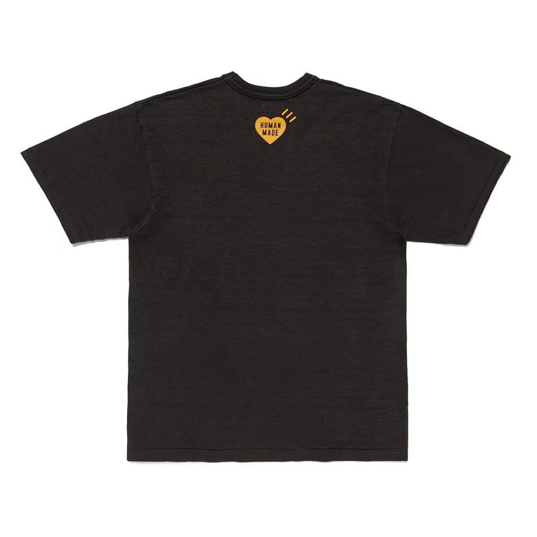 Human Made 118 HUMAN MADE LOGO Print Short Sleeve Cotton T : Black White S M L - Image 3