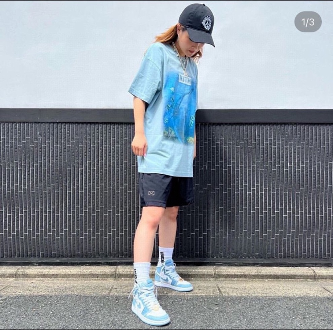 Adidas 138 KITH Limited Exclusive Sea 《 Blue Bogo Short Sleeve 》 Black Light S M L - Image 11