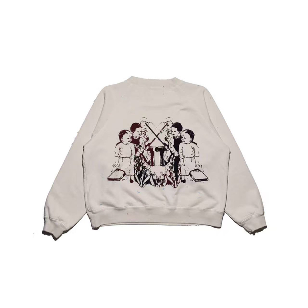 Enfants Riches Deprimes 198 Enfants Riches Deprimes Sleeve Boxy Short Wide Collar : S M L XL Apricot - Image 4