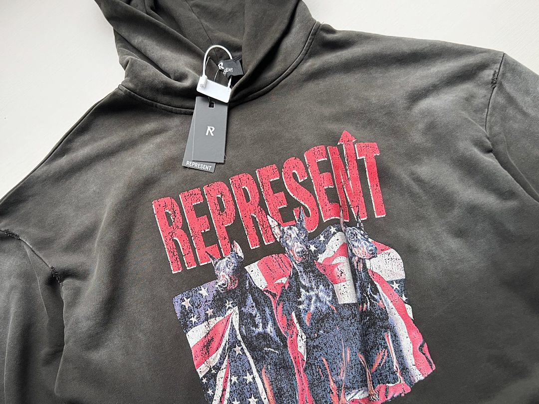 Represent 268 Represent : S M L XL (Grey) - Image 7