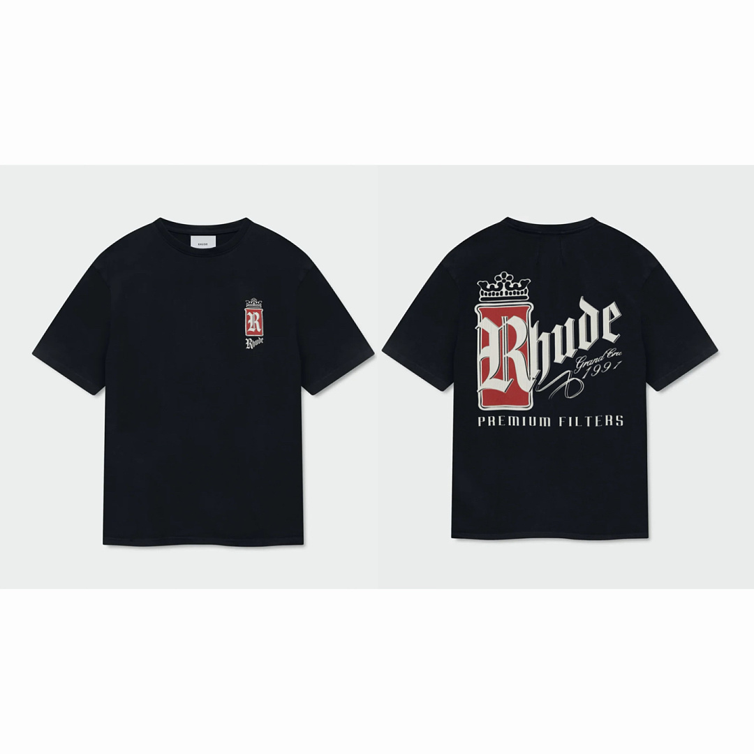 Unbranded 118 RHUD Double Print T : S M L XL (Black) - Image 27