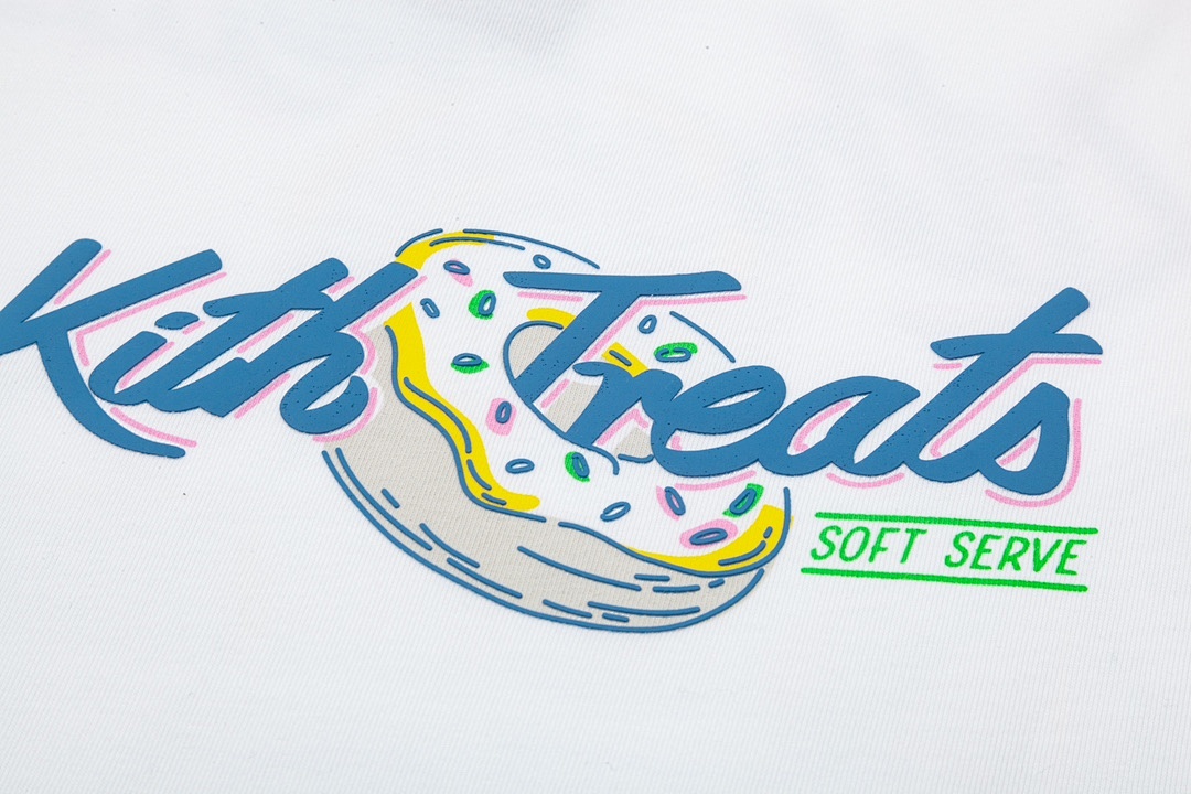 Adidas 138 KITH TREATS II Tee Limited Exclusive Print Wide Short Sleeve : Black White S M L - Image 15