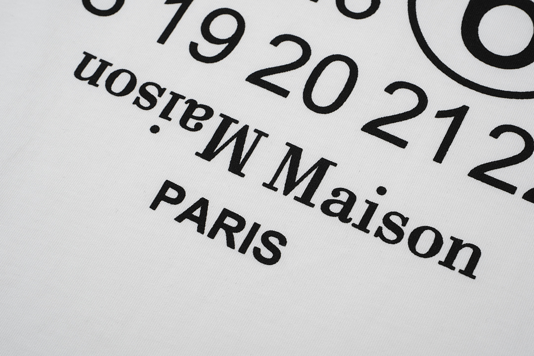 On Running 108 MM6 Maison Margiela LOGO Print T Black White 46 48 50 52 3969# - Image 24