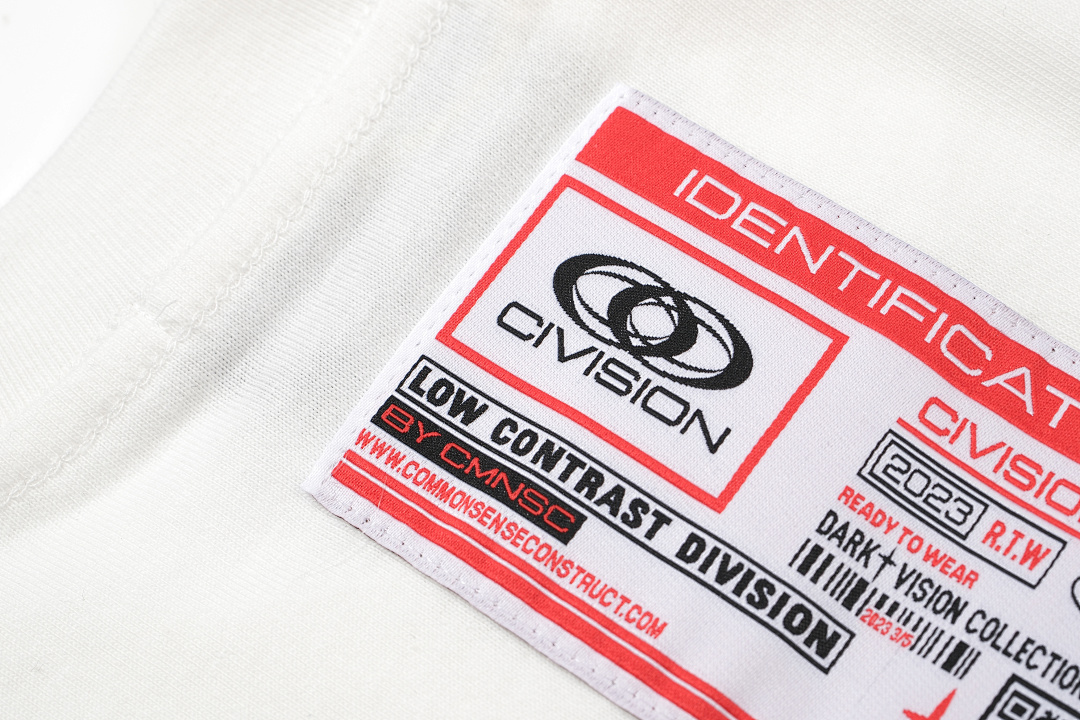 On Running 108 CIVISION By CSC Embroidered LOGO Label Short Sleeve T Black White 1 2 3 3407# - Image 32